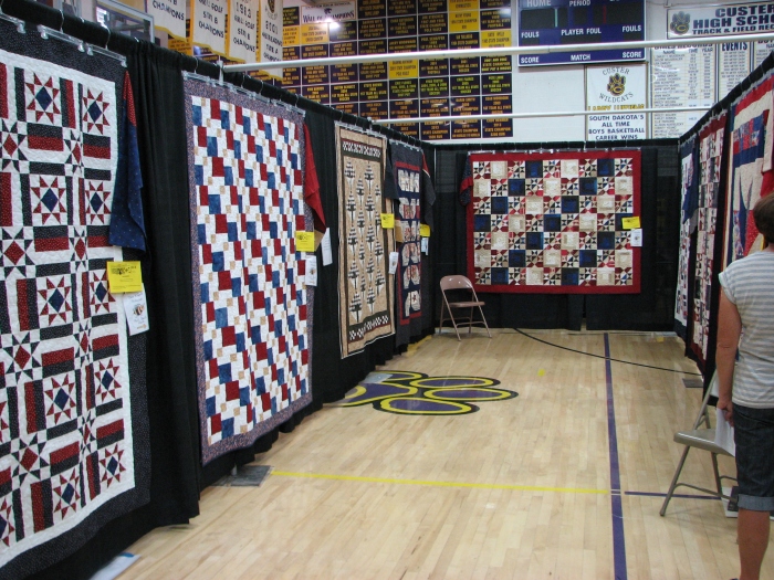 Just part Custer Piecemaker's Quilts of Valor